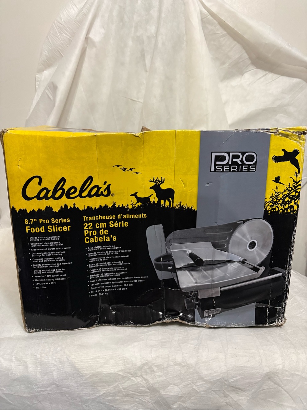 Cabela’s 8.7 Pro Series Food Slicer NIB